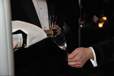 The drinks flow at the Oracle Retail Week Awards 2013